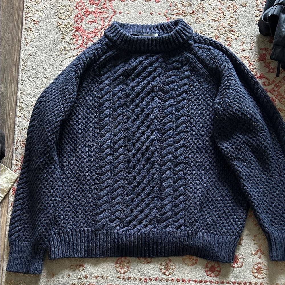 Modern Citizen Dark Blue Crewneck Sweater